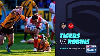Highlights | Castleford Tigers v Hull KR | 2025 Betfred Super League | Round 15