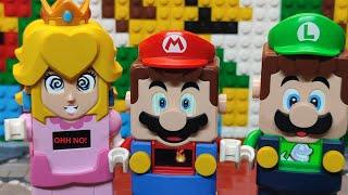 LEGO Mario LEGO Luigi and LEGO Peach / Best Mario Action Bricks of all time / 2024 How to do