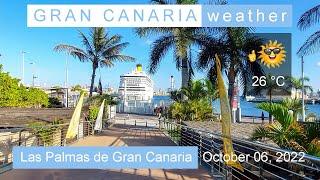 Las Palmas de Gran Canaria (Costa Pacifica) / weather, October 06, 2022