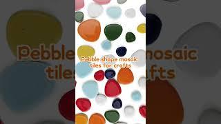 Oval Mixed Size Mosaic Pieces for Mosaic Crafts Bulk Handmade Home Decoration DIY Crafts