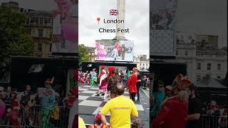 Trafalgar Square, London  United Kingdom #shorts #londonlife #chessfest #travelleravocado