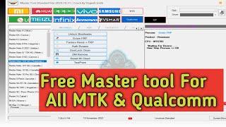 Master tool free crack tool unlock All MTK Qualcomm just 1 click