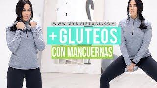 Rutina para AUMENTAR los glúteos con mancuernas