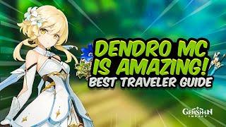 AMAZING DENDRO SUPPORT! Complete Dendro Traveler Guide - Best Build & Showcase | Genshin Impact