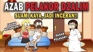 AZAB WANITA PELAK0R, MEREBUT SUAMI ORANG!! | ANIMASI AZAB #kartun