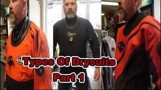 Drysuit Diving Part 1 Types Of Drysuits