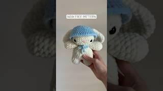 FREE CROCHET TUTORIAL #freecrochetpattern #crochetbunny