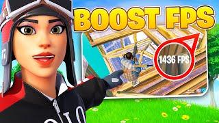 How To BOOST FPS in Fortnite Chapter 2 Remix  (HUGE FPS BOOST)