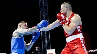 Dusan Veletić (SRB) vs. Luka Pratljačić (CRO) European Boxing Championships 2024 SF's (92+kg)