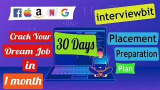 Get your dream job in 1 month | 30 days Placement preparation plan