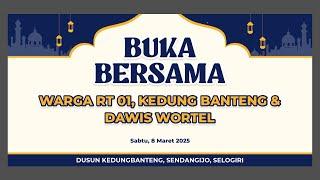 Buka Puasa Bersama Warga RT.01 dan Dawis Wortel Kedung Banteng, Sendangijo