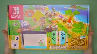 Nintendo Switch » Animal Crossing New Horizons Edition  Unboxing!