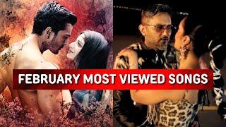 February 2025 Most Viewed Indian Songs | Top 25 Bollywood Hindi Songs Of February 2025