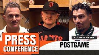 Logan Webb, Matt Chapman, Willy Adames share thoughts on Giants' Rafael Devers trade | NBCSBA