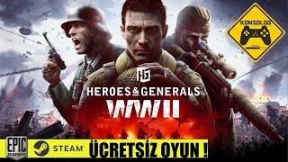 KAHRAMANLAR ve GENERALLER! / HEROES & GENERALS TÜRKÇE! - STEAM/EPIC GAMES ÜCRETSİZ OYUNU!