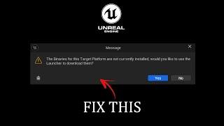 "Fix 'Binaries Not Installed' Error in Unreal Engine 5 – Quick & Easy Solution!"