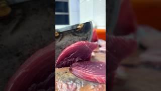 Yellowfin, Tuna white Tuna  ￼ boneless, cutting video #freshcatch #fishing #seafood #fish #fishl #