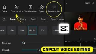 Capcut Voice Editing Tutorial | How To Edit Voice In Capcut | Voice Editing For YouTube Videos