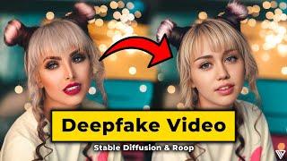 How to Deepfake ANY VIDEO in 3:35 - Roop Face Swap Tutorial