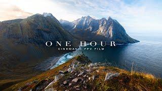 One Hour Cinematic FPV Drone Film | Relaxing Drone film with Calming Music | Long Range FPV