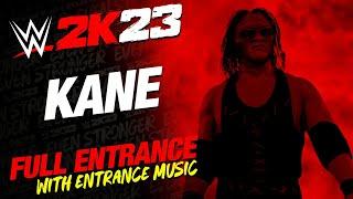 WWE 2K23 KANE ENTRANCE - #WWE2K23 KANE FULL ENTRANCE