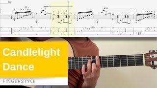 Candlelight Dance - Fingerstyle Guitar Tutorial Note & Tab