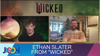 Ethan Slater talks Wicked and how sleep got in the way of seeing the movie with fans