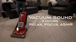 Vacuum Cleaner Sound and Video Red Vacuum Rest and Relaxation, Focus, ASMR