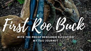 First Hunt with My Proof Research Rifle | Roe Buck for Food & BBQ Cooking