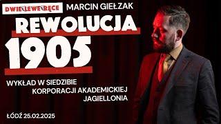 "[Wykład+Q&A] Marcin Giełzak: Rewolucja 1905 r. jako powstanie narodowe"