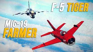 F-5 Tiger Vs Mig-19 Farmer Dogfight | Digital Combat Simulator | DCS |