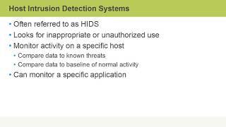 Host Intrusion Detection Systems