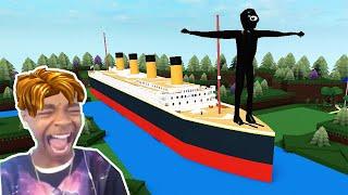 Roblox BUILD A BOAT Funny Moments MEMES (TITANIC WITH SEEK)