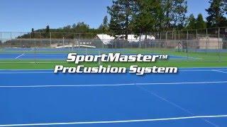 Cushioned Tennis Court | SportMaster ProCushion Coating System