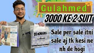 Buy GulAhmed Lawn 3 Piece in Rs.1500/= 