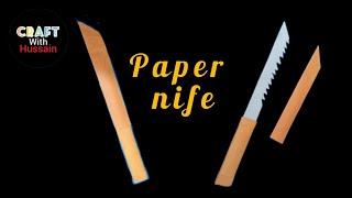 Paper Knife Easy | Paper knife Making | Easy Craft | Craft with Hussain