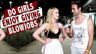 Do girls enjoy giving blowjobs?