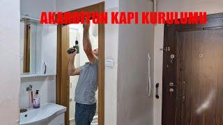 ANNEMİN EVİNİN TAMİR İŞLERİ VE AKARDİYON KAPISINI KURDUK