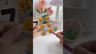 Funny Emoji 3D Sticker Ideas #shorts #art #diy #craft #muktaartandcraft #youtubeshorts