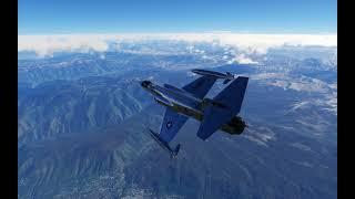 X Plane 12 | F-104 Training Flight In Aspen