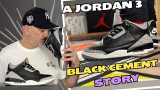 A Nike Air Jordan 3 OG Black Cement Story...2024 & 2018 comparison, Review, Sizing & Release Details