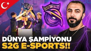 TARİH YAZDIK!! PUBG MOBILE DÜNYA ŞAMPİYONU OLDUK!!  (S2G E-SPOR ŞAMPİYONLUK HİKAYESİ)