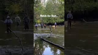 Float down! Drifting for Kings in the Betsie River. #kingsalmonfishing
