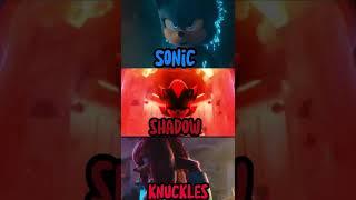 Sonic Vs Shadow Vs Knuckles Who is stongers