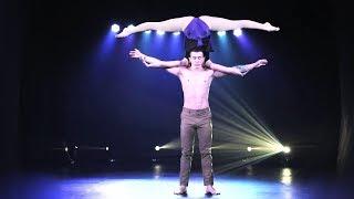 Amazing PARTNER ACROBATIC from Hercules shadow perfomance / Verba shadow theatre