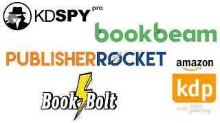 The Ultimate Showdown: KDSpy vs. BookBolt vs. Publisher Rocket vs. BookBeam