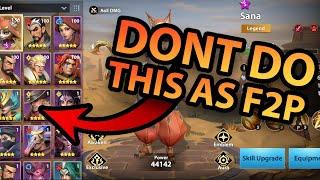 Infinite Magicraid : TIPS FOR F2P ACCOUNTS !!! F2P SERIES