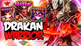 New Fire Drakan Warrior DERAGRON - Summoners War