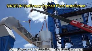 Stationary Asphalt Plant Installation Process