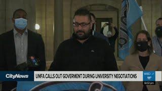 UMFA calls out Manitoba government
